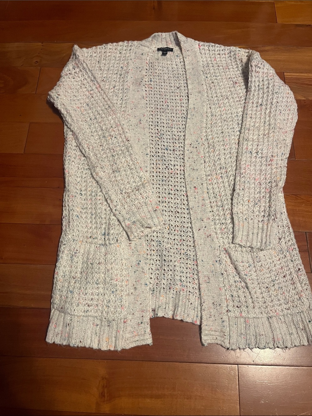 Crochet style duster
